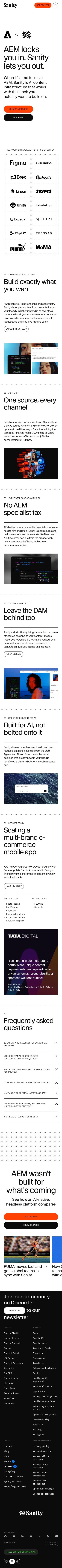 Sanity.io mobile