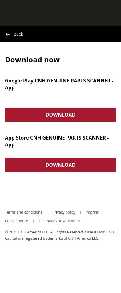 CASE IH mobile
