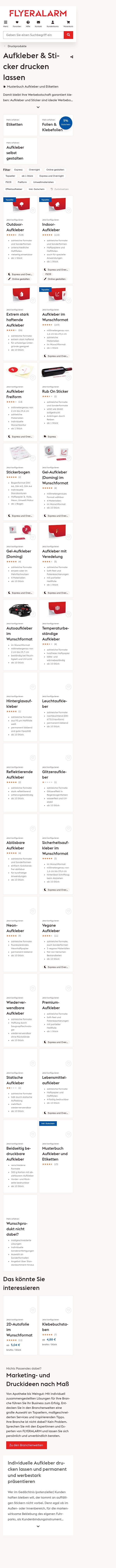 FLYERALARM mobile