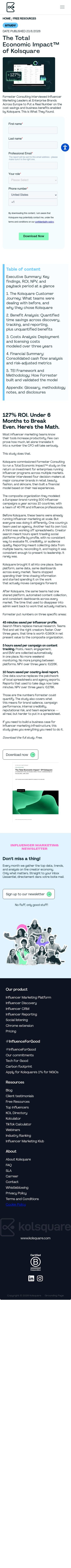 Kreators by Kolsquare mobile