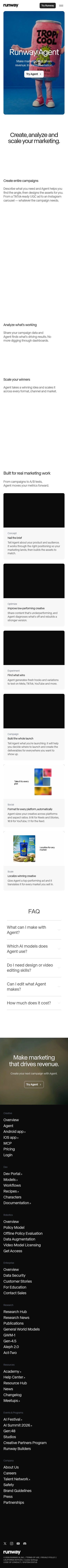 Runway mobile