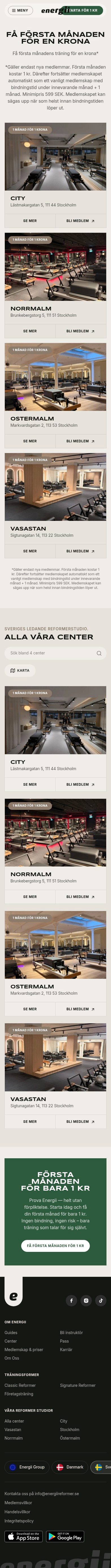 Energii Danmark - Reformer Pilates mobile