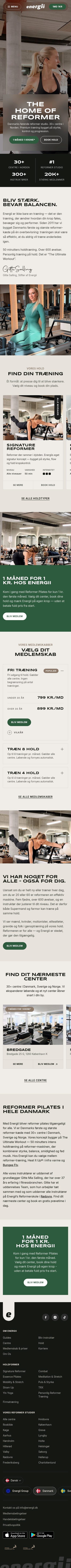 Energii Danmark - Reformer Pilates mobile
