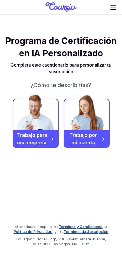 Coursiv AI Mastery mobile