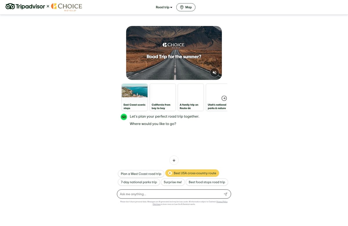 Tripadvisor desktop