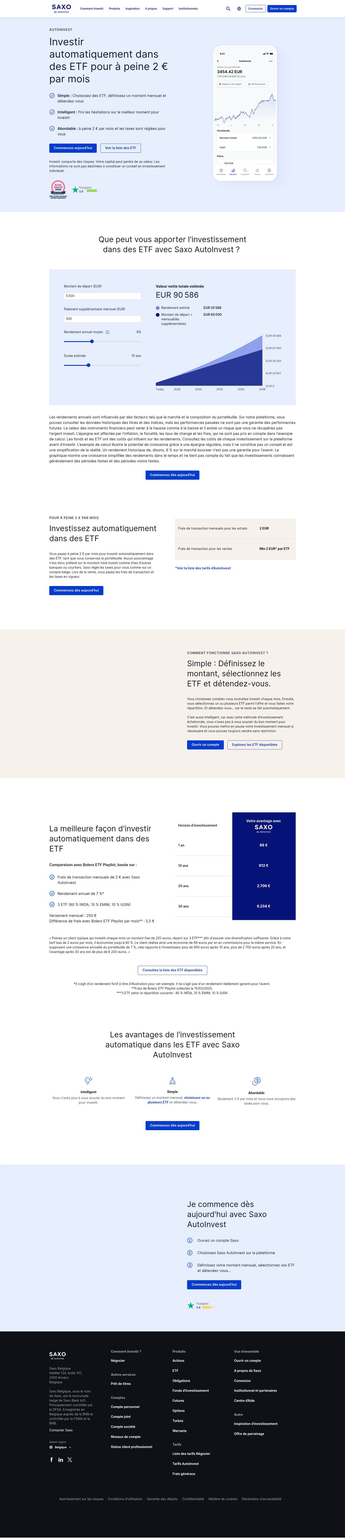 Saxo Bank Nederland desktop