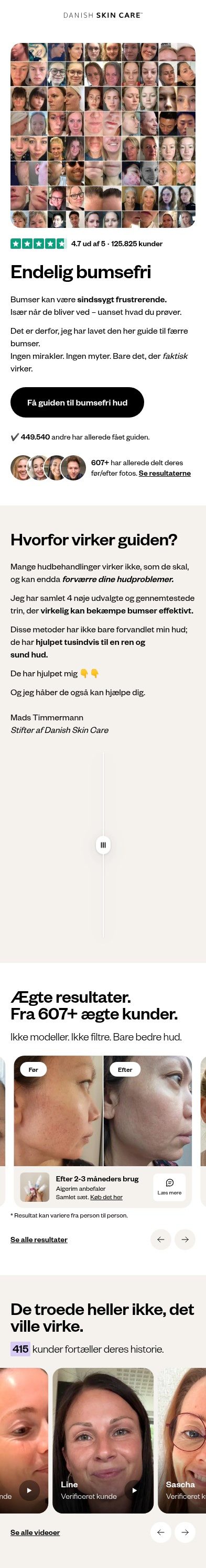 Danish Skin Care mobile