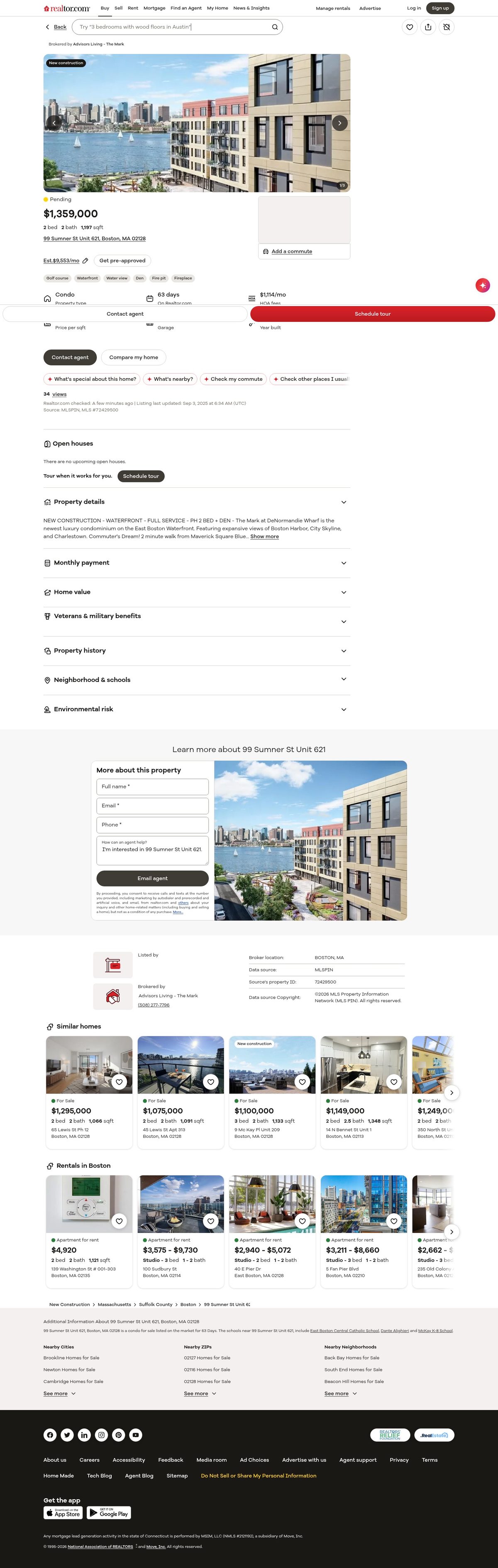 Realtor.com Pro desktop
