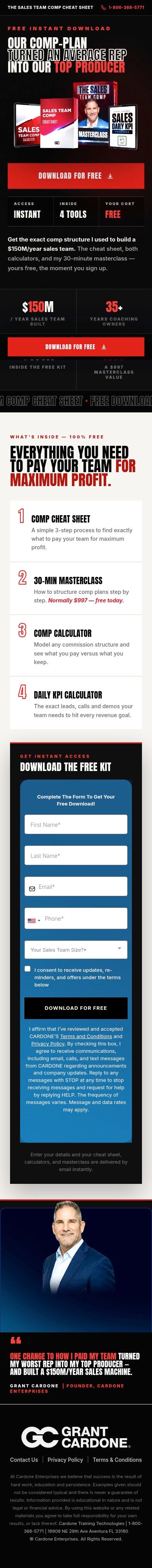 Grant Cardone mobile