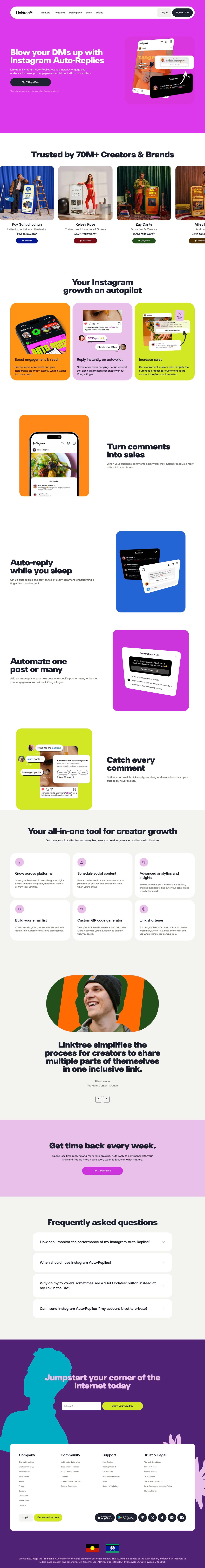 Linktree desktop