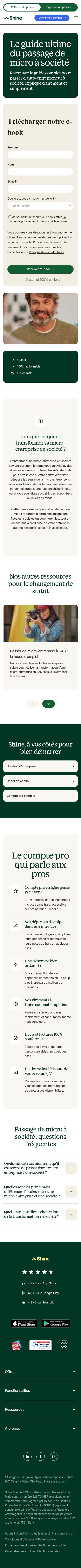 Shine mobile