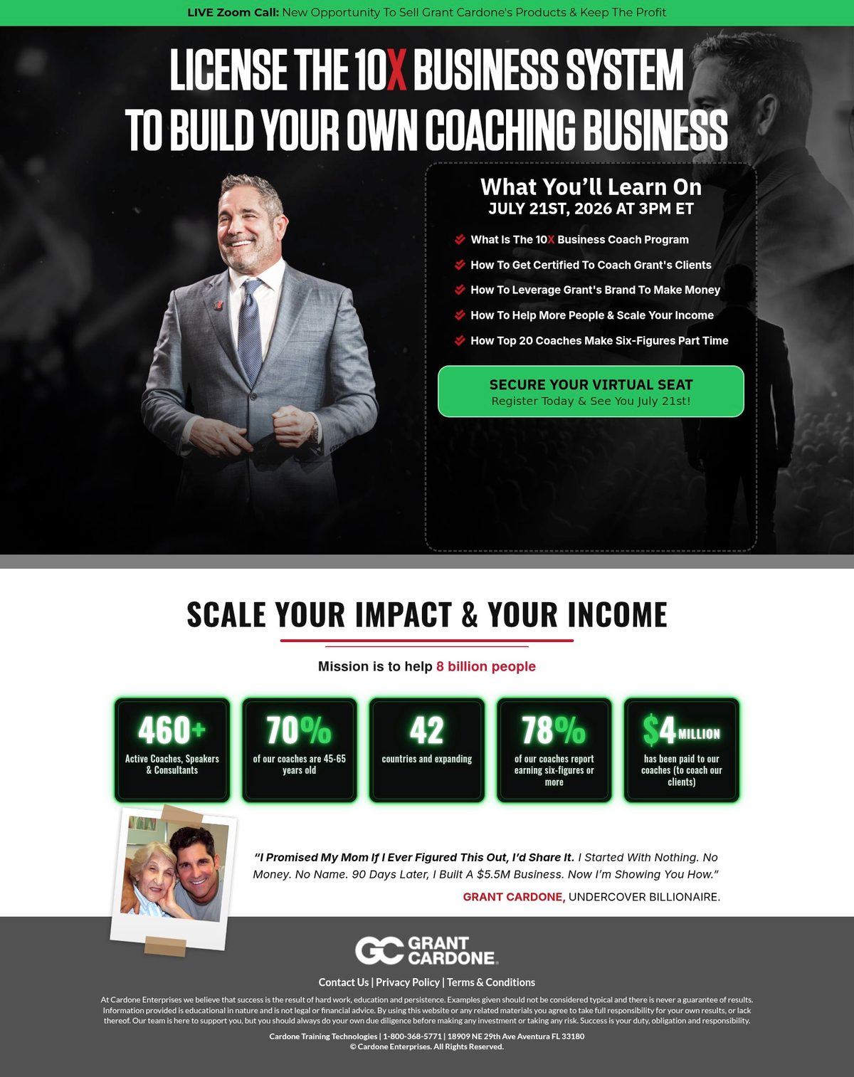 Grant Cardone desktop