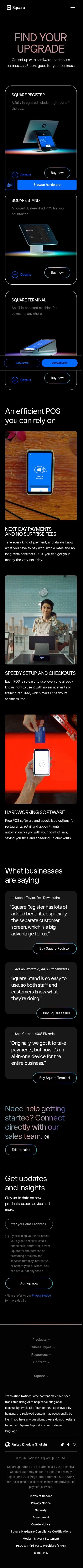 Square mobile
