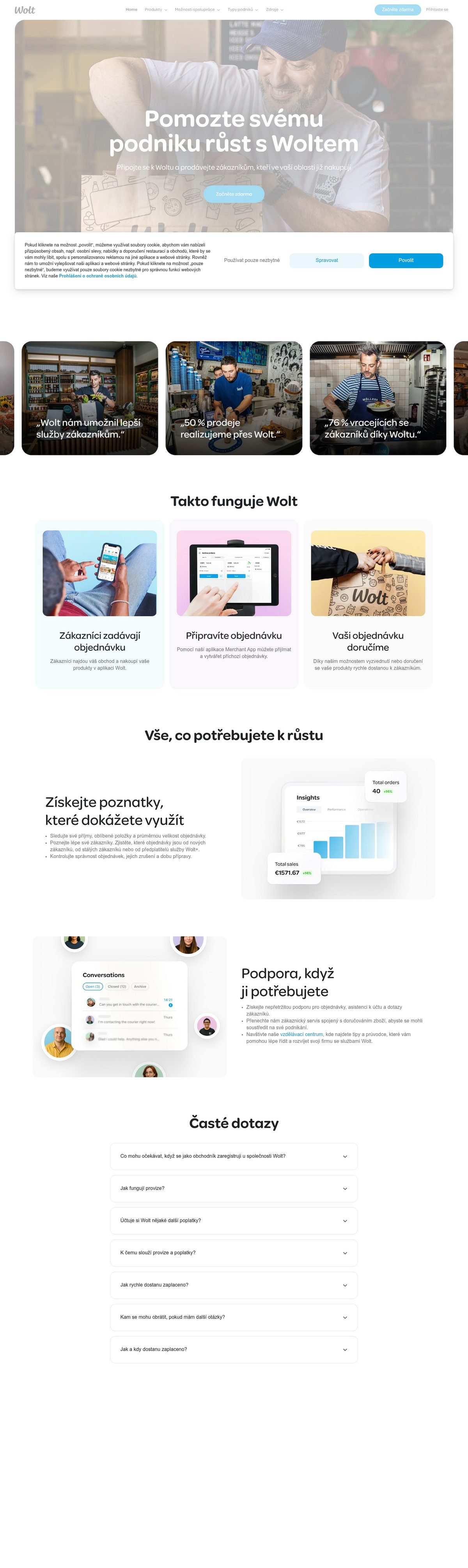 Wolt desktop