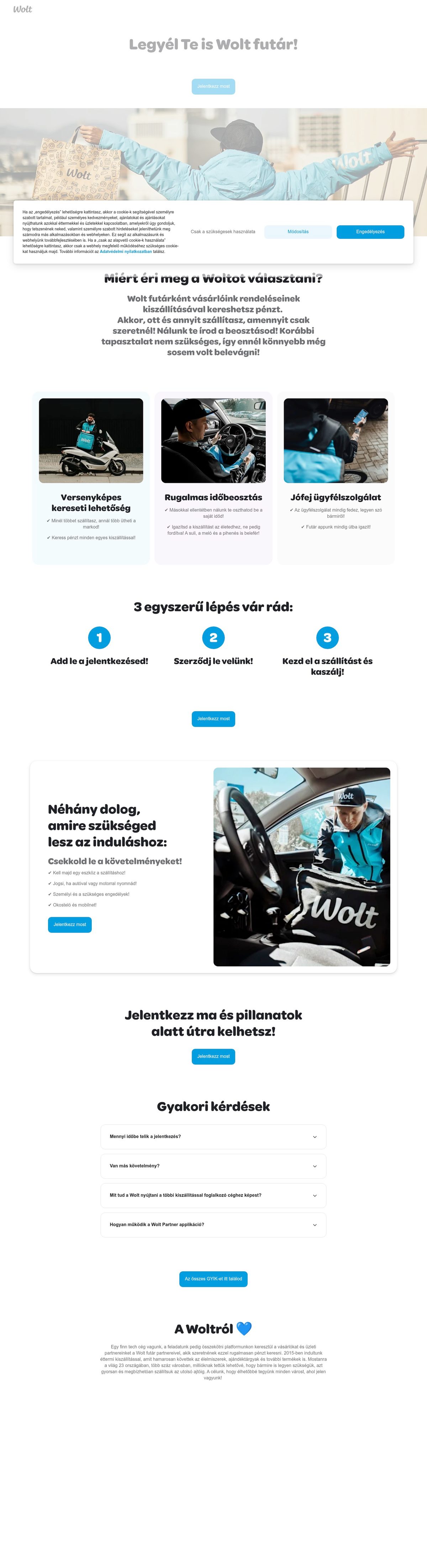 Wolt desktop