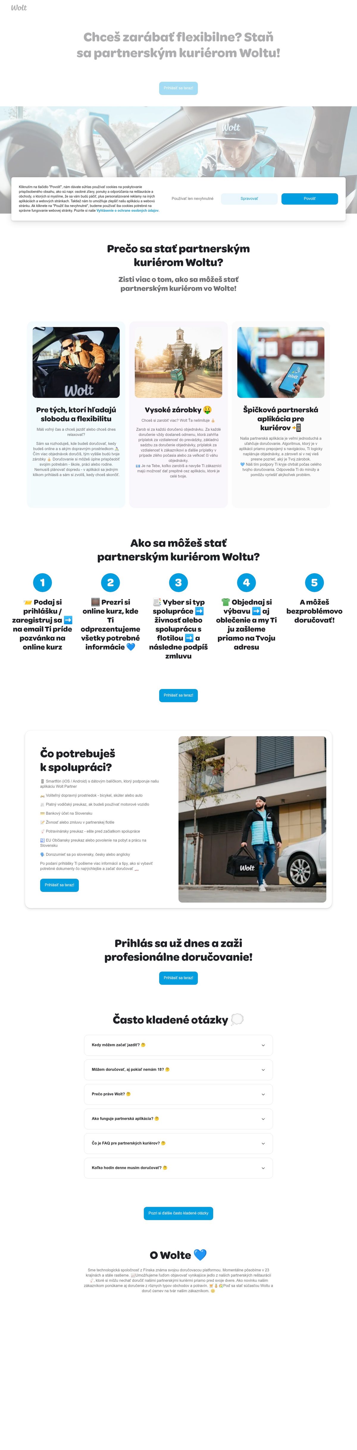 Wolt desktop
