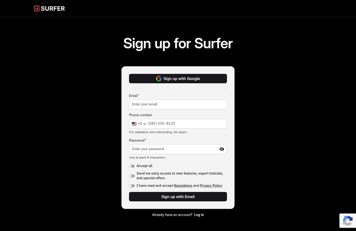 Positive Surfer desktop