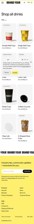 Brandyour mobile