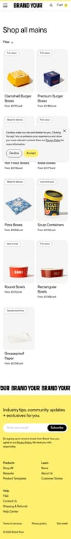 Brandyour mobile