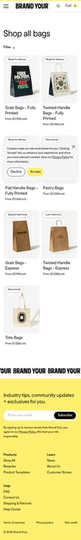 Brandyour mobile