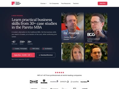 Paretoschool