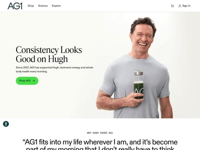 AG1 by Athletic Greens
