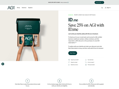 AG1 by Athletic Greens