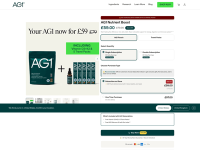 AG1 by Athletic Greens
