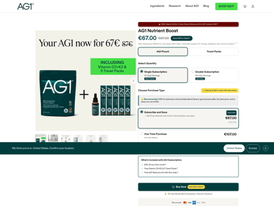 AG1 by Athletic Greens
