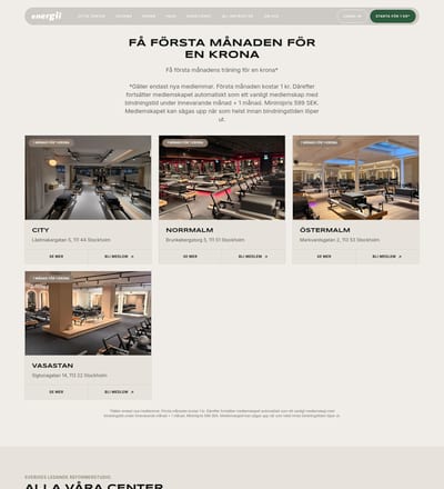 Energii Danmark - Reformer Pilates