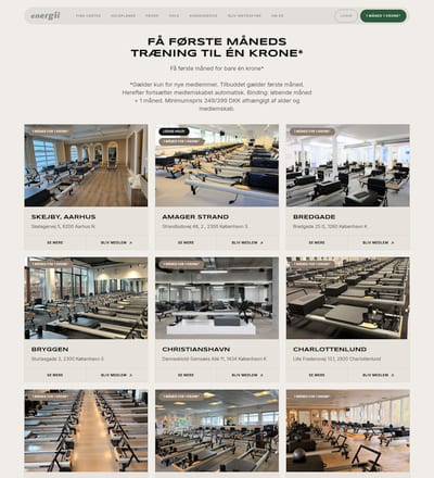 Energii Danmark - Reformer Pilates