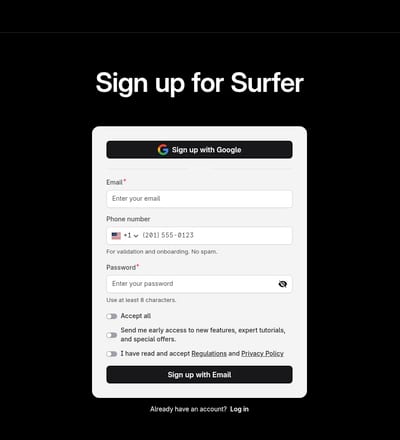 Positive Surfer